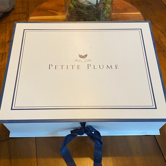 Petite Plume Men's Flannel Robe in Grey Size XL Used Once Preowned Stylish W/Box - Picture 7 of 7